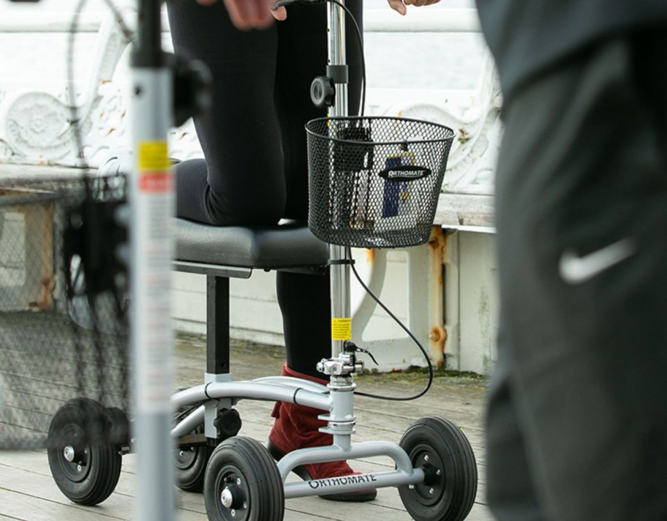 Knee Walkers rated one of the best mobility aids for foot problems