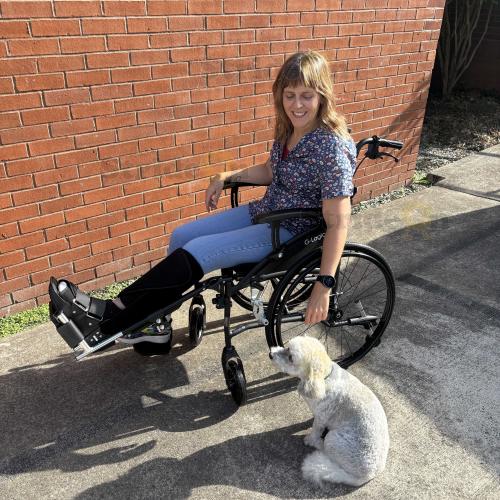 StrideOn Levimate wheelchair hire